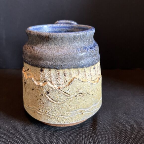 Hand Crafted Art Pottery Cermic Mug, Neutral Tone Speckled Mug - Picture 2 of 10